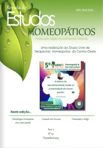 REVISTA DE ESTUDOS HOMEOPATICOS | Ano 7 | nº20 | Dezembro 2023