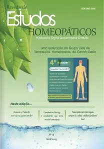 REVISTA DE ESTUDOS HOMEOPATICOS | Ano 7 | nº18 | Abril 2023