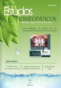 REVISTA DE ESTUDOS HOMEOPATICOS | Ano 5 | nº12 | Abril 2021