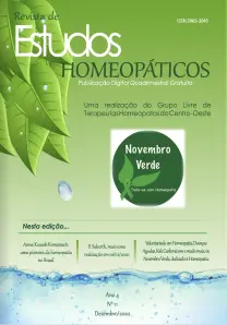 REVISTA DE ESTUDOS HOMEOPATICOS | Ano 4 | nº11 | Dezembro 2020