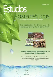 REVISTA DE ESTUDOS HOMEOPATICOS | Ano 4 | nº9 | Abril 2020